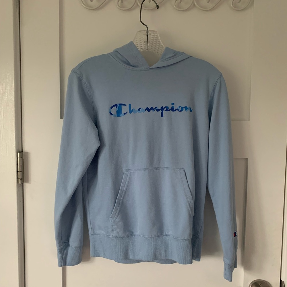 Champion Blue Sweater Classic Design